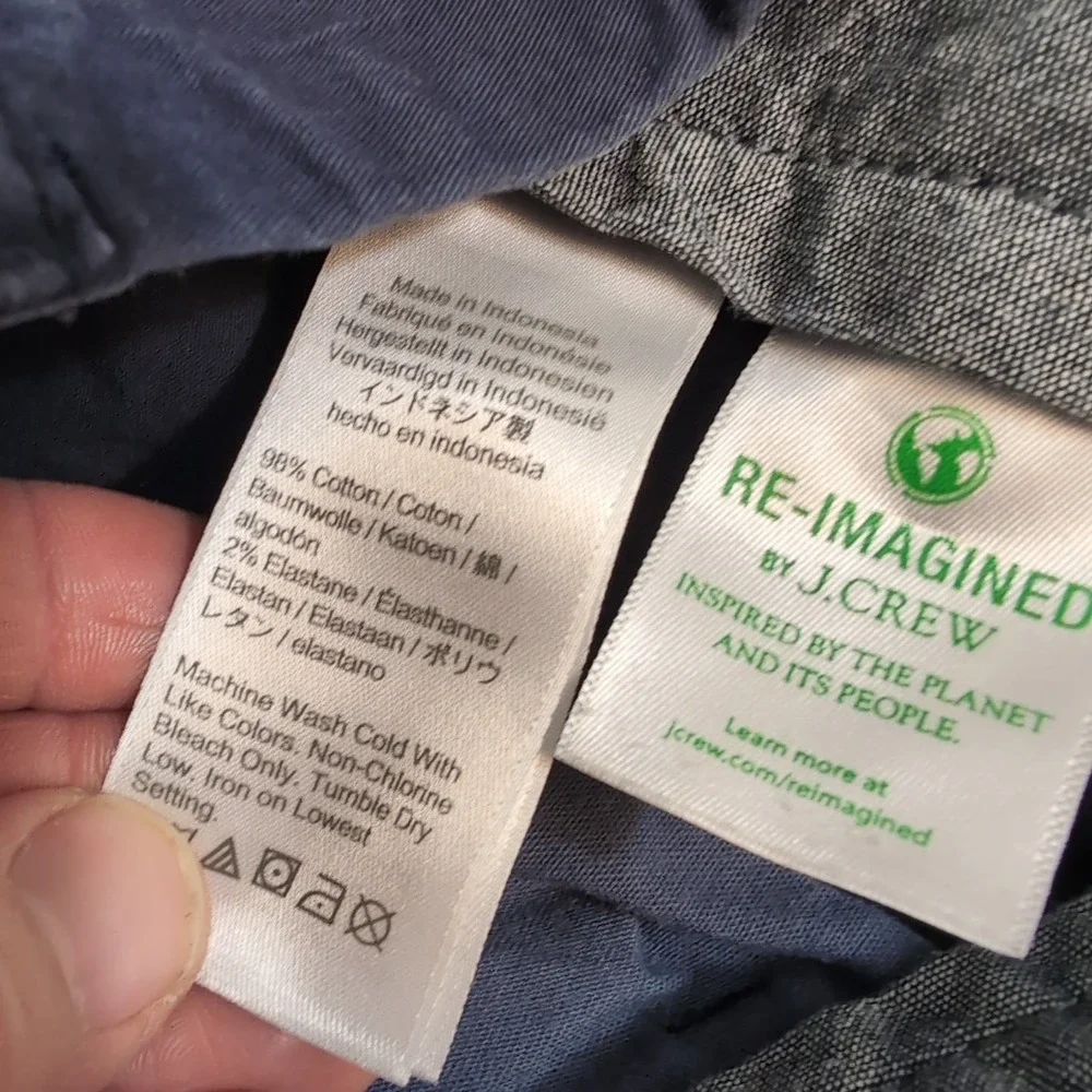 J Crew Stretch Performance Men's 31 Shorts 10.5